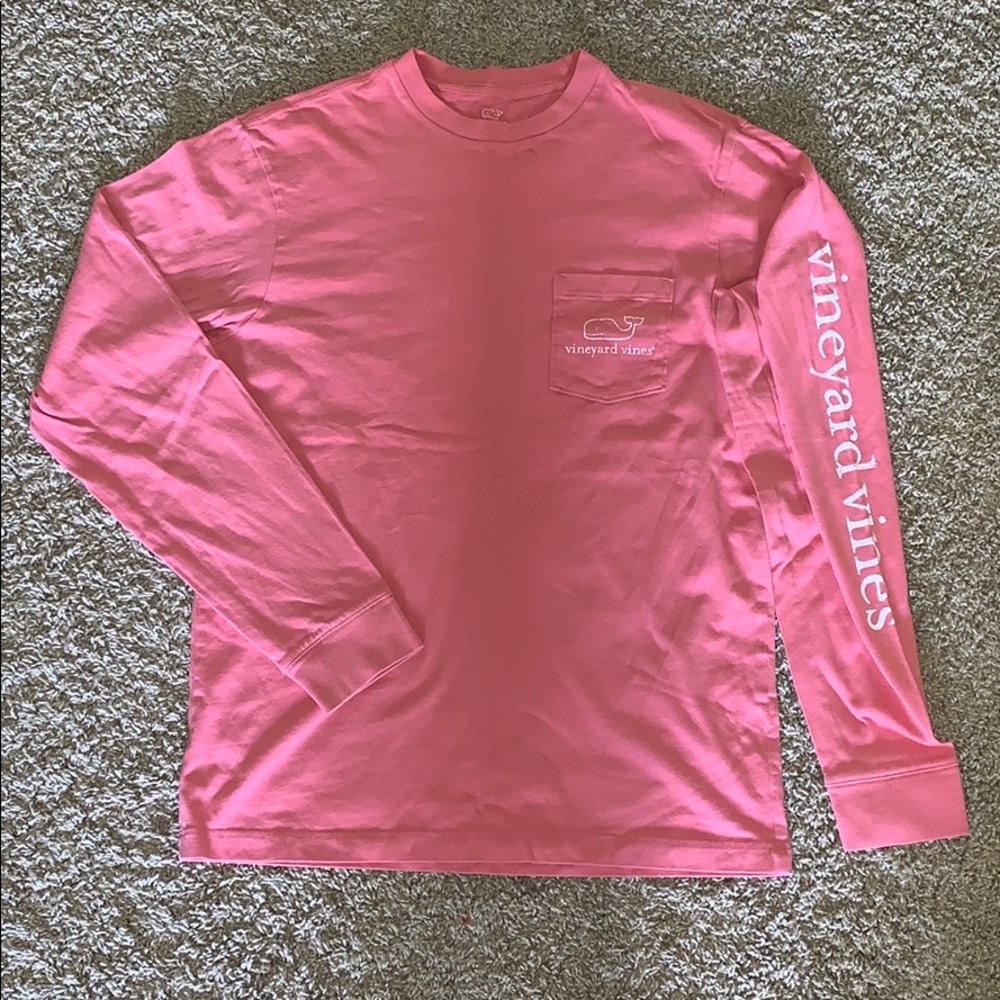 Pink Vineyard Vines long sleeve
